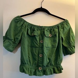 NWOT Ole by Koton Off Shoulder Top